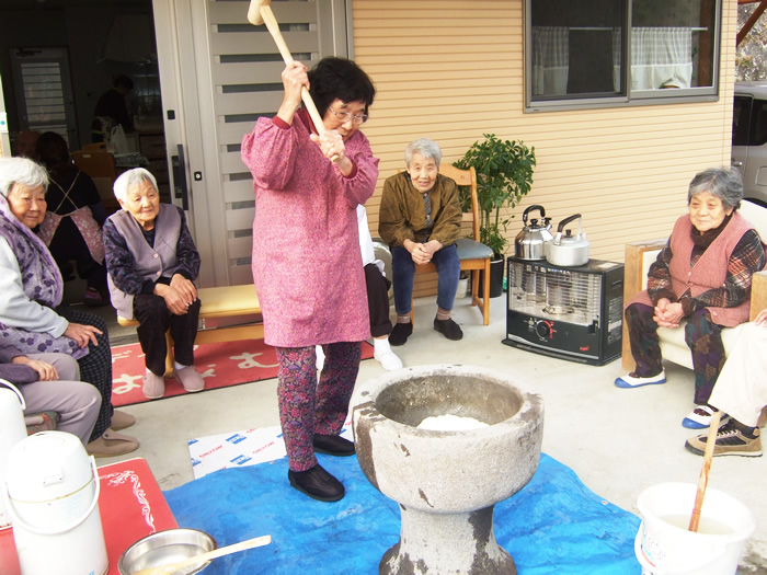 餅つき